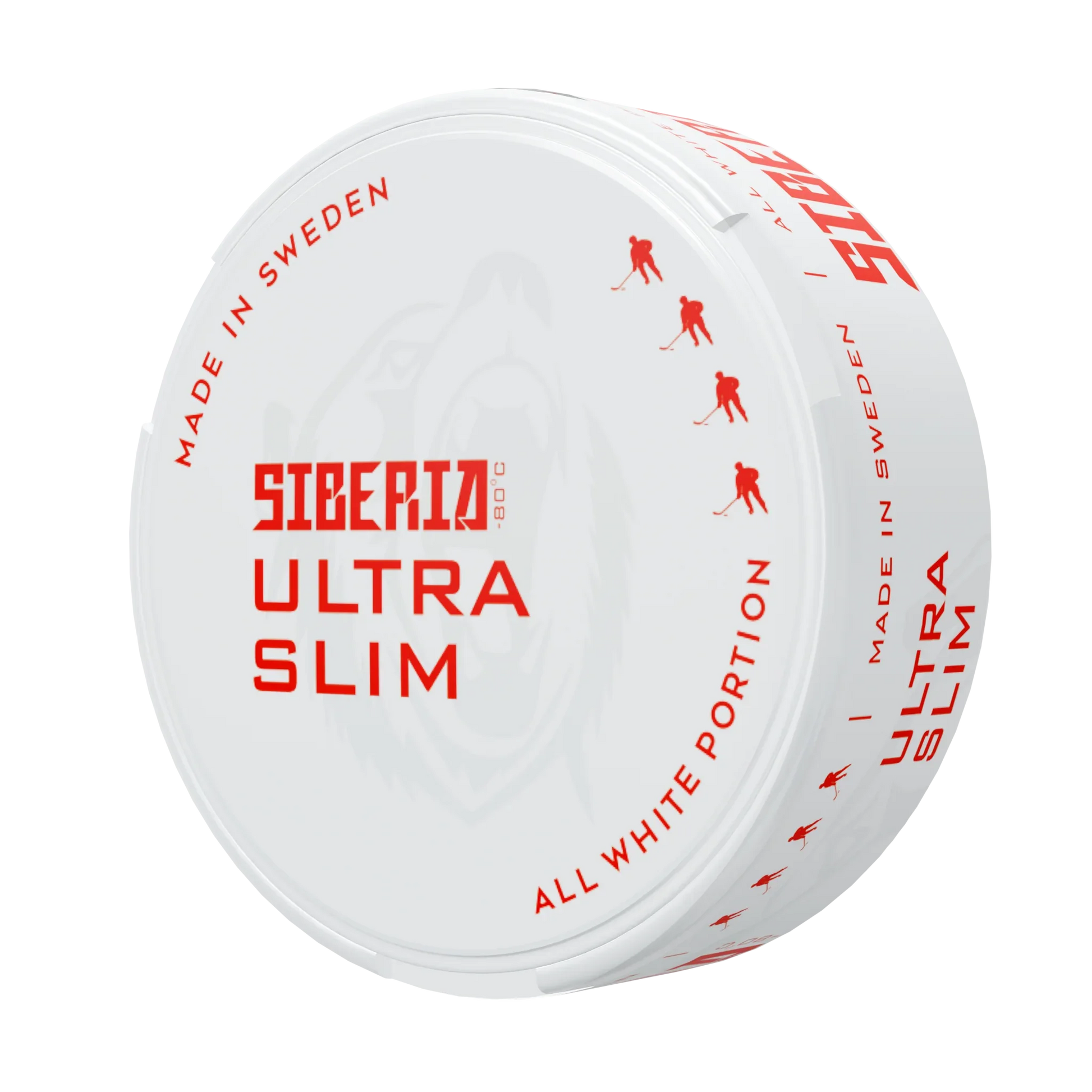 Siberia 80 Degrees ULTRA Slim All White Portion - Odenssnus