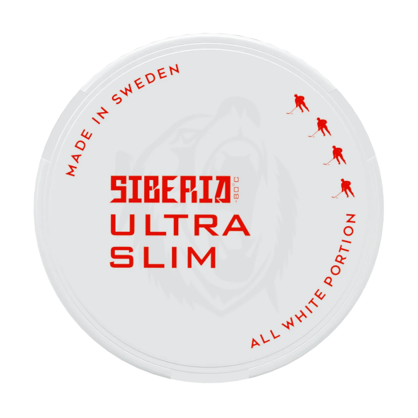 Siberia 80 Degrees ULTRA Slim All White Portion - Odenssnus