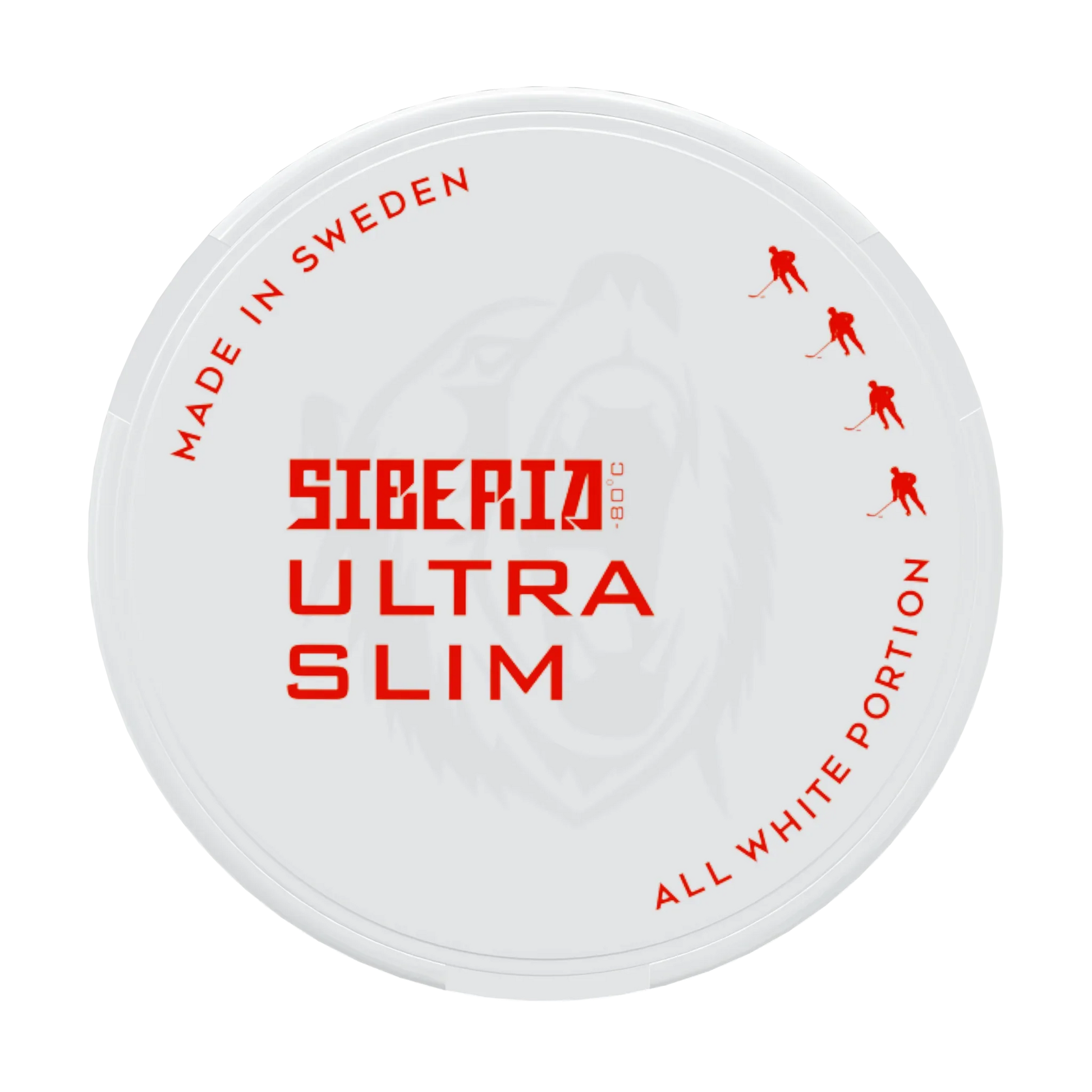 Siberia 80 Degrees ULTRA Slim All White Portion - Odenssnus