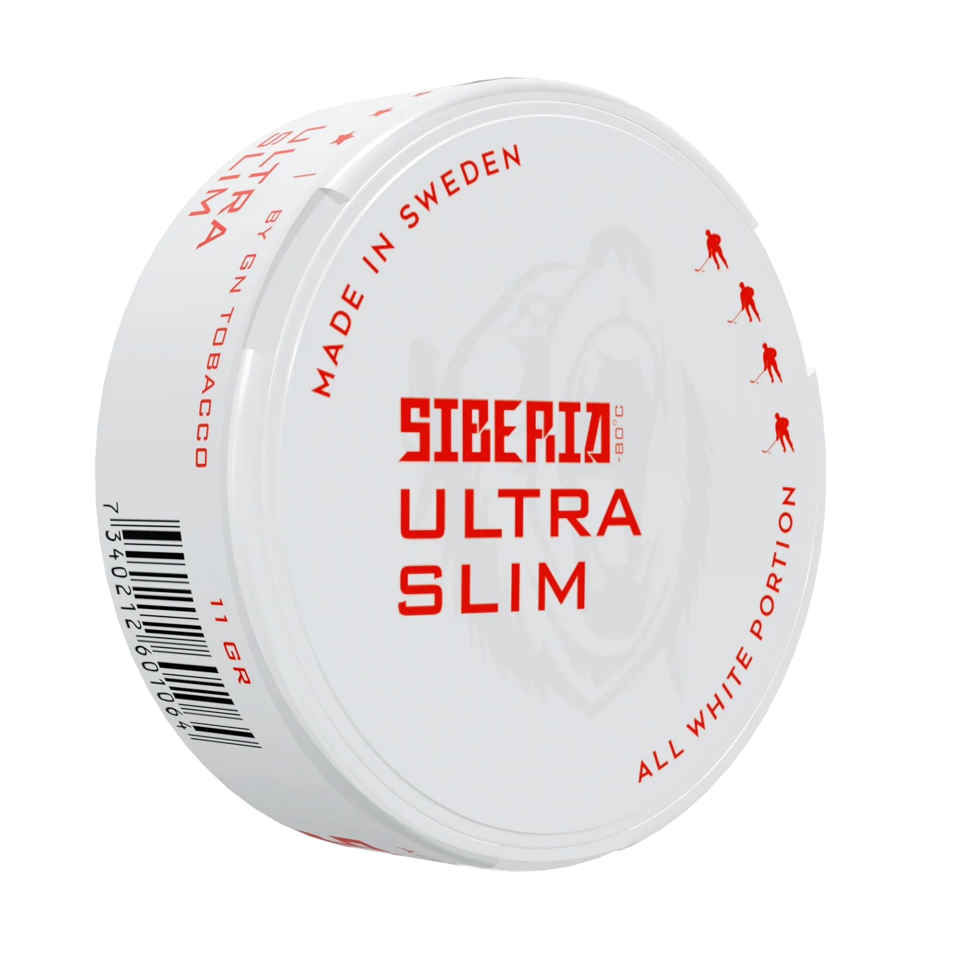 Siberia 80 Degrees ULTRA Slim All White Portion - Odenssnus