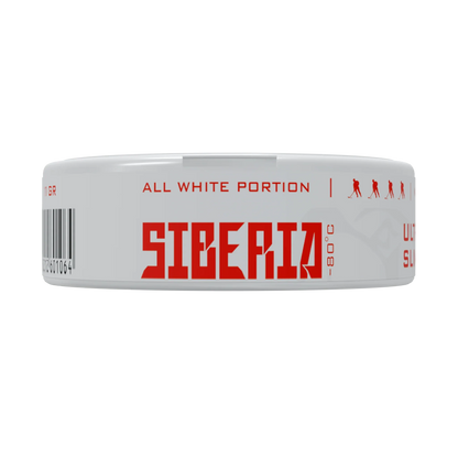 Siberia 80 Degrees ULTRA Slim All White Portion - Odenssnus