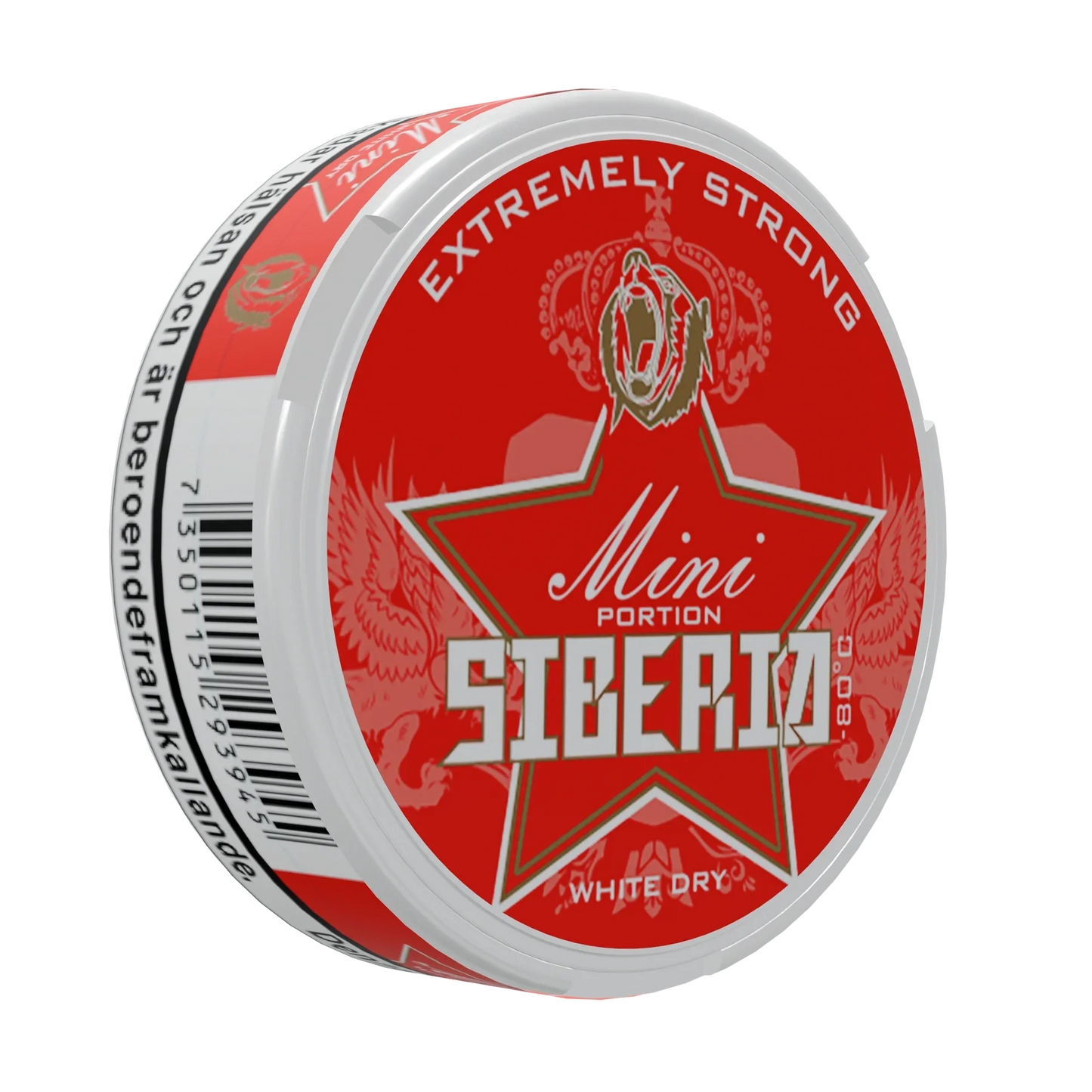 Siberia 80 Degrees White Dry MINI Portion - Odenssnus