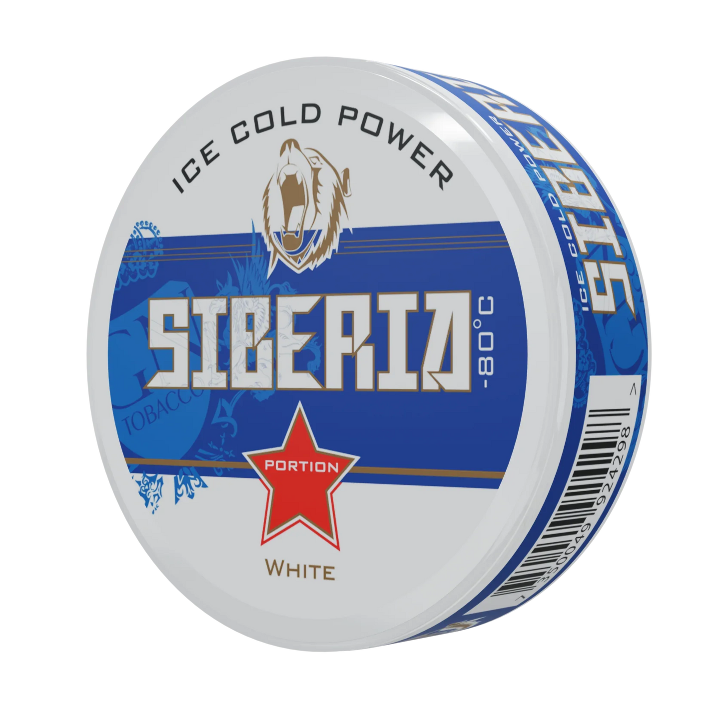 Siberia 80 Degrees White Portion - Odenssnus