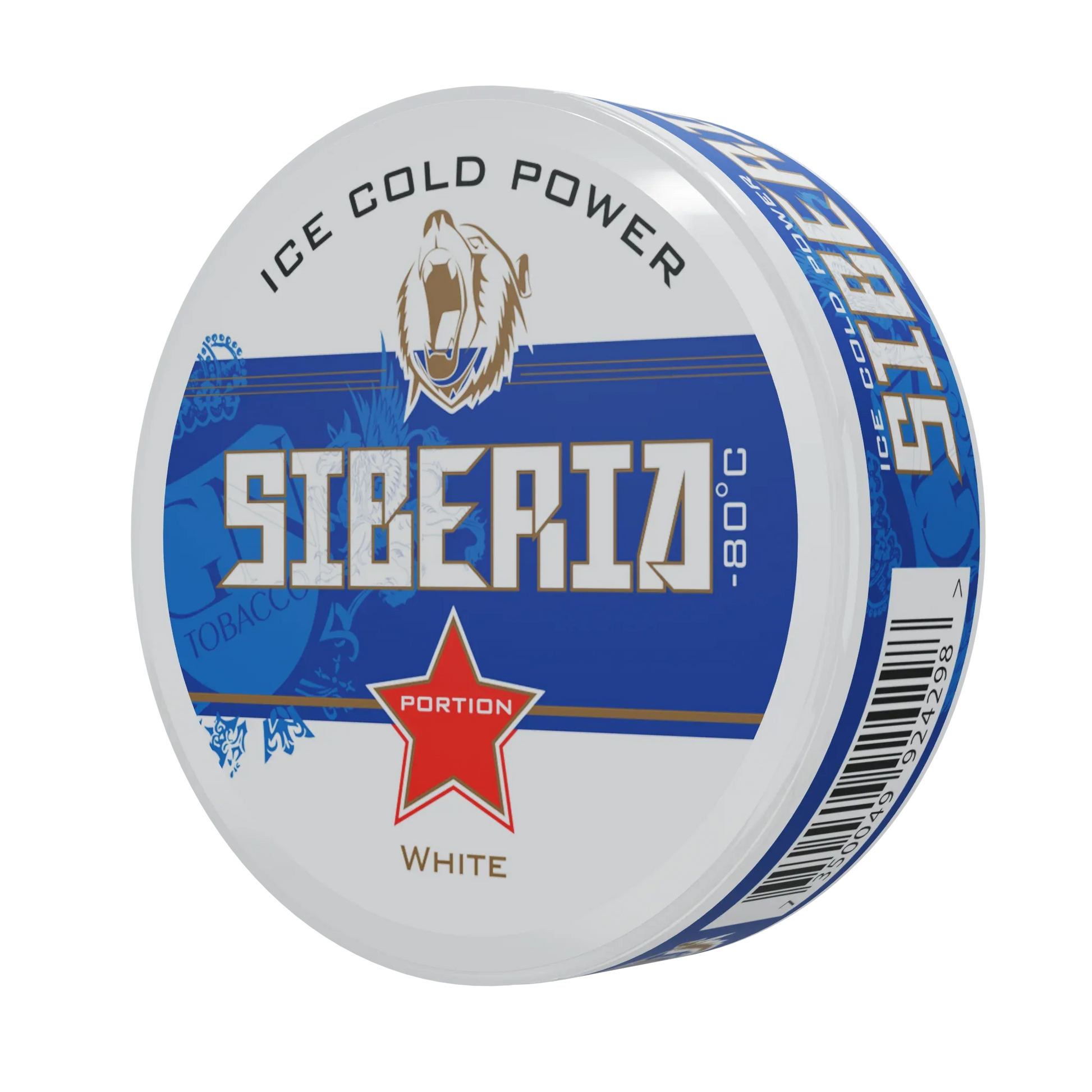 Siberia 80 Degrees White Portion - Odenssnus
