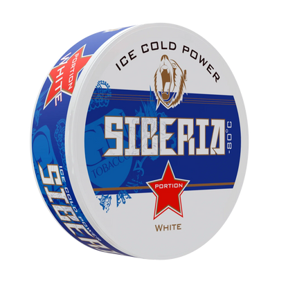 Siberia 80 Degrees White Portion - Odenssnus