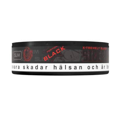 Siberia Slim Serie 80 Degrees Black Portion - Odenssnus