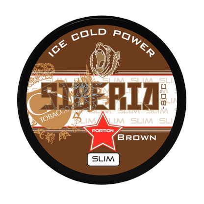 Siberia Slim Serie 80 Degrees Brown Portion - Odenssnus