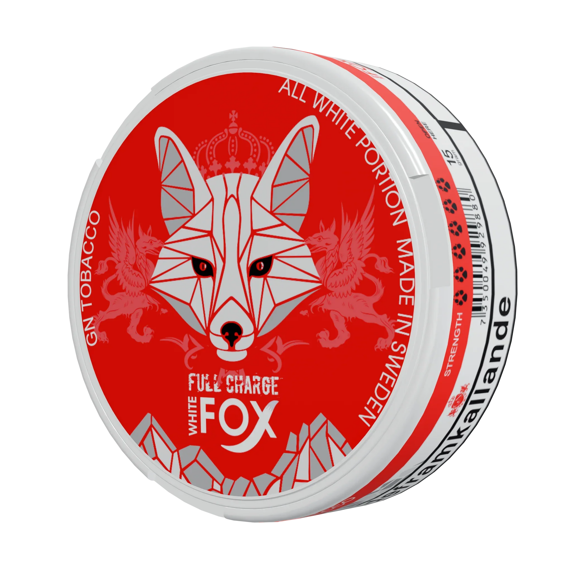 White Fox Full Charge All White Portion - Odenssnus