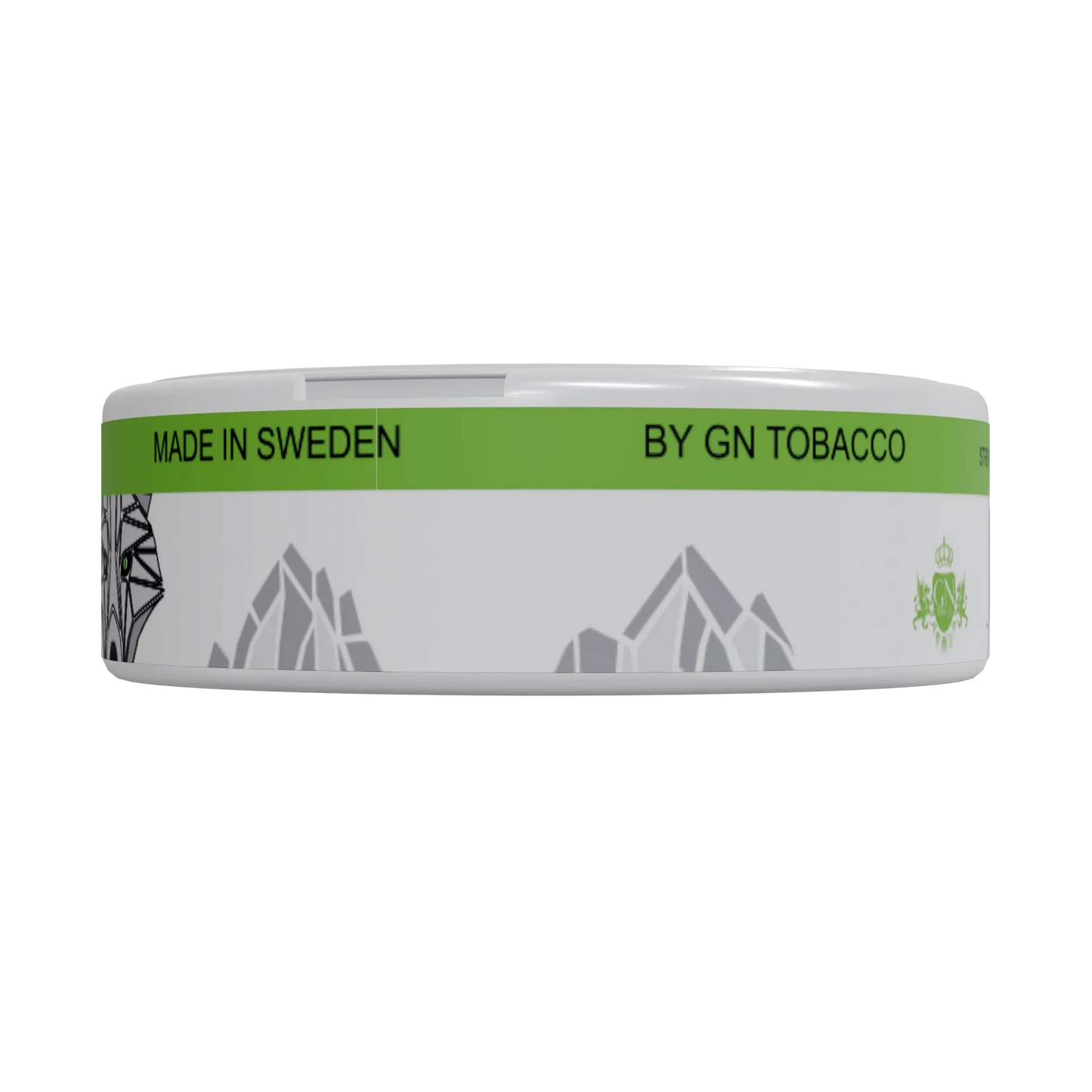 White Fox Peppered Mint Slim All White Portion - Odenssnus