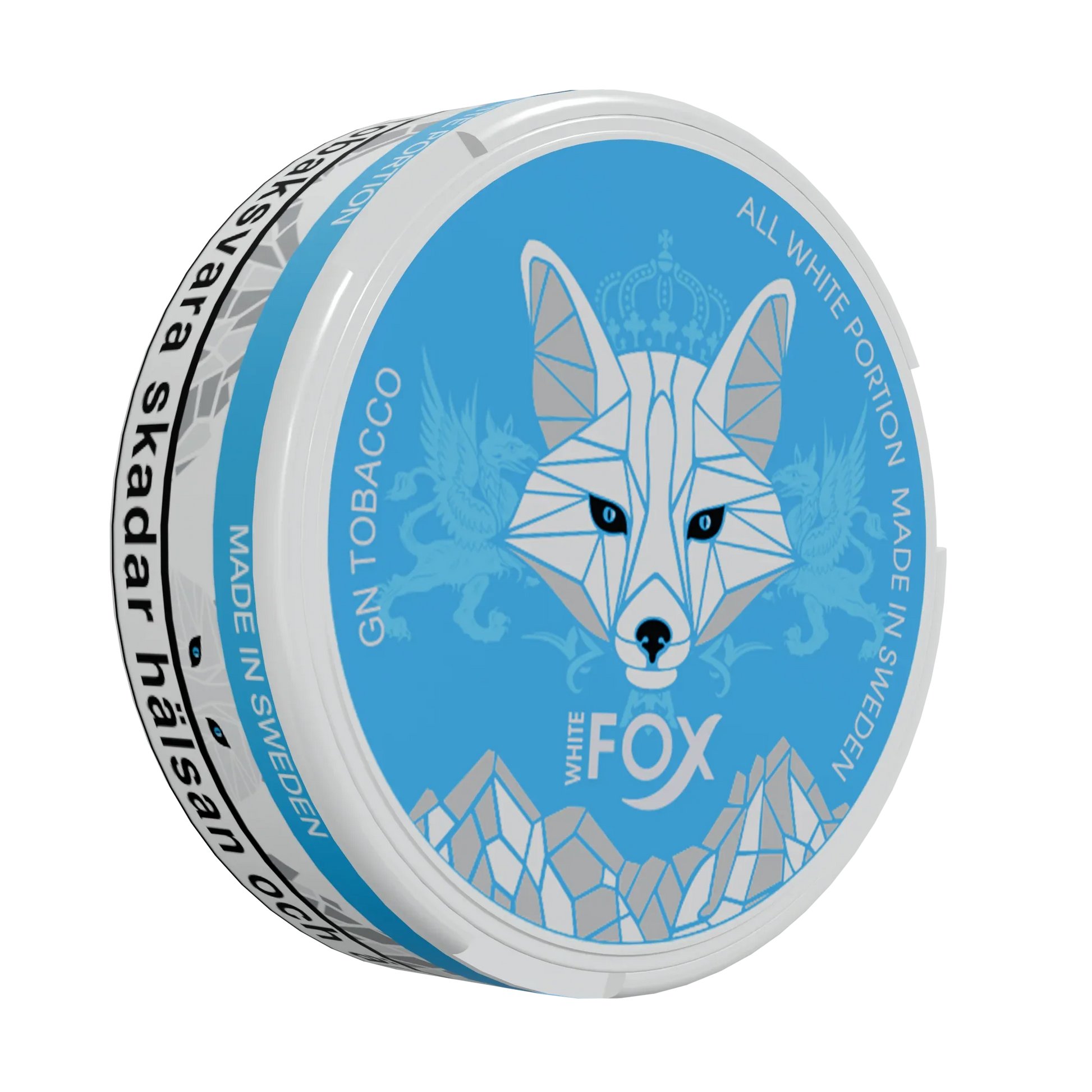 White Fox Slim All White Portion - Odenssnus