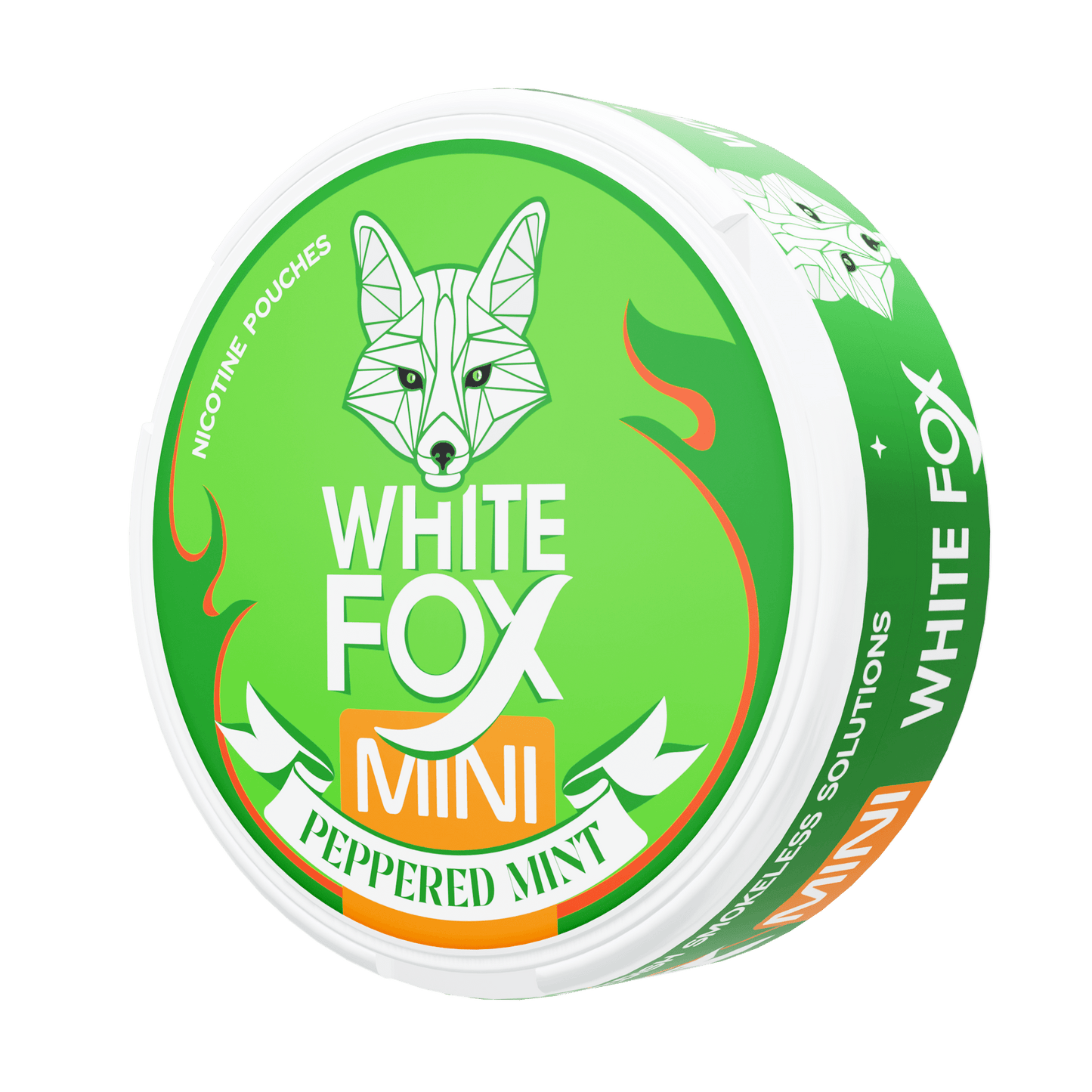 White Fox Peppered Mint All White Mini Portion