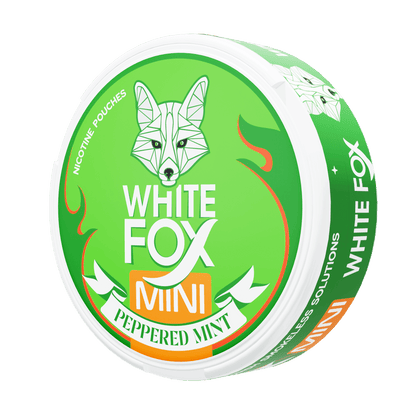 White Fox Peppered Mint All White Mini Portion
