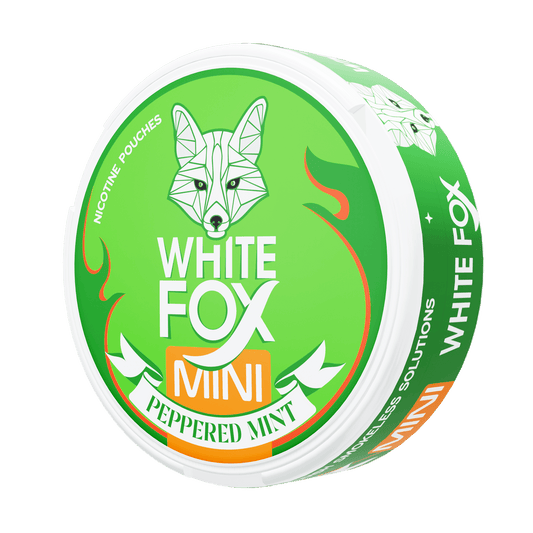 White Fox Peppered Mint All White Mini Portion
