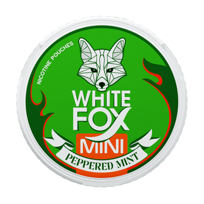 White Fox Peppered Mint All White Mini Portion