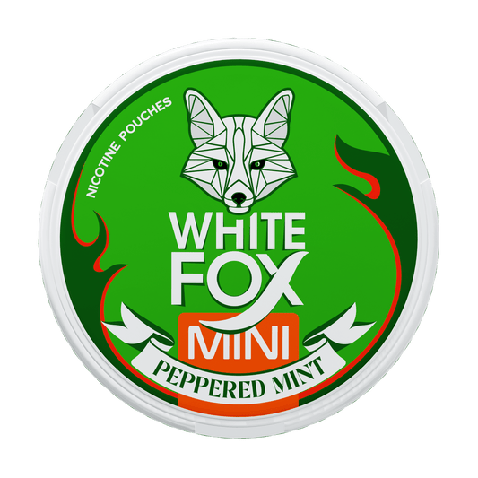 White Fox Peppered Mint All White Mini Portion