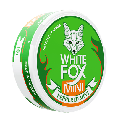 White Fox Peppered Mint All White Mini Portion