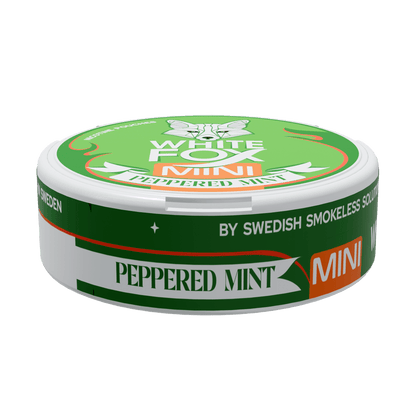 White Fox Peppered Mint All White Mini Portion