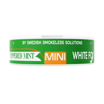 White Fox Peppered Mint All White Mini Portion